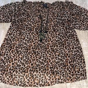 Moda International V-Neck Blouse